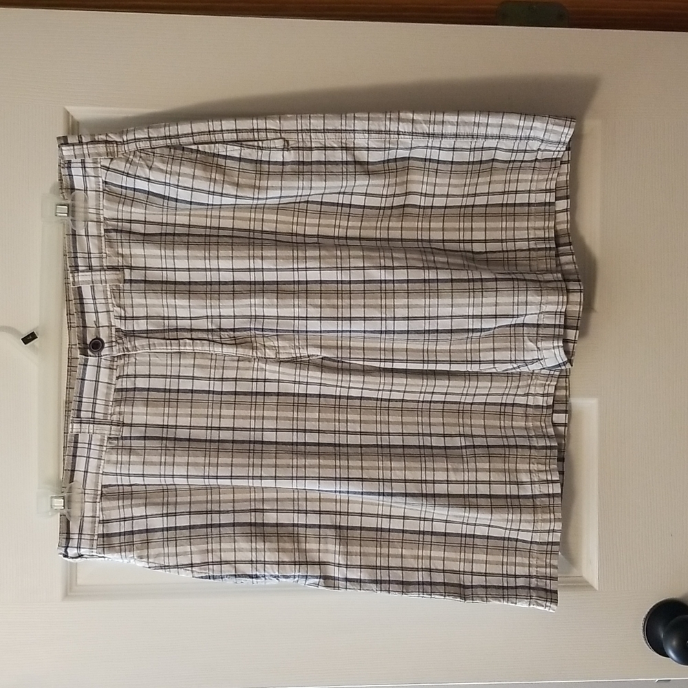 Savane men's plaid shorts